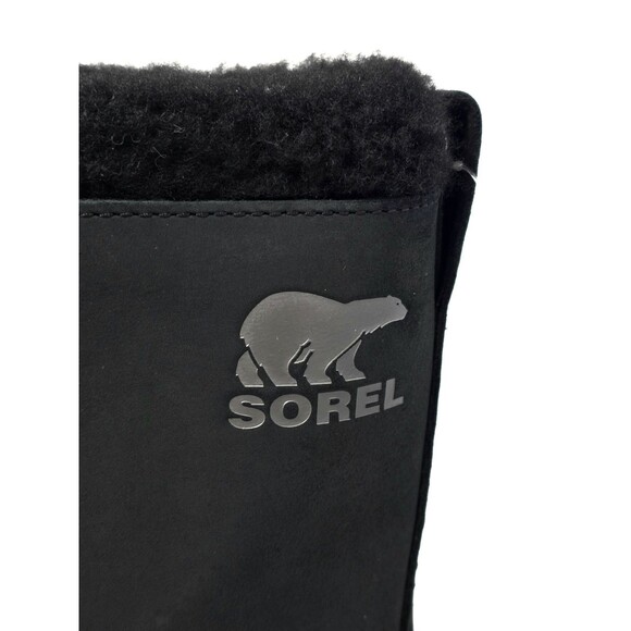 Sorel Caribou Men\'s Waterproof Nubuck Insulated Winter Boots Black Stone Size 11 main image 5